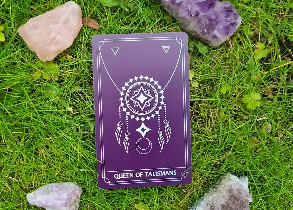 queen of pentacles tarot card