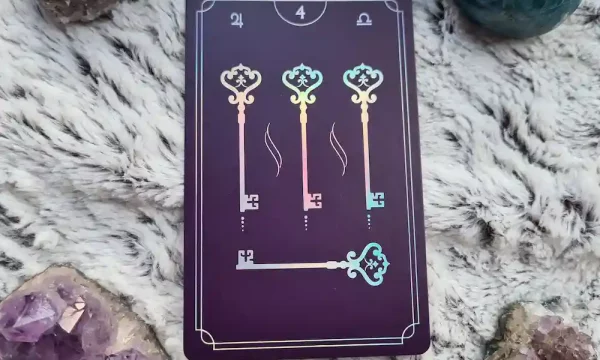 Four of Swords tarot card