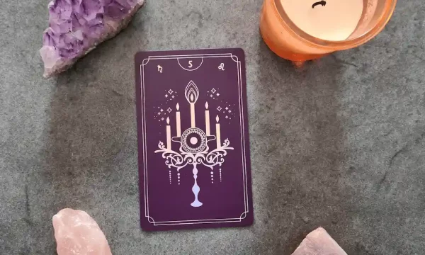 Five of Wands tarot card